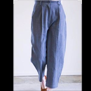 7115 by Szeki New York, lantern trouser indigo